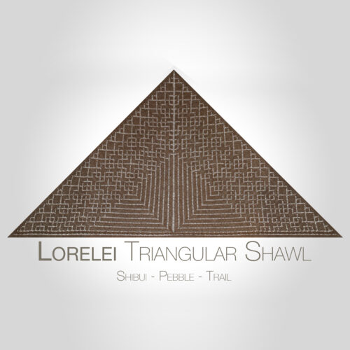 Lorelei Classic Triangular Shawl | Knitting Patterns | Steve Rousseau Designs