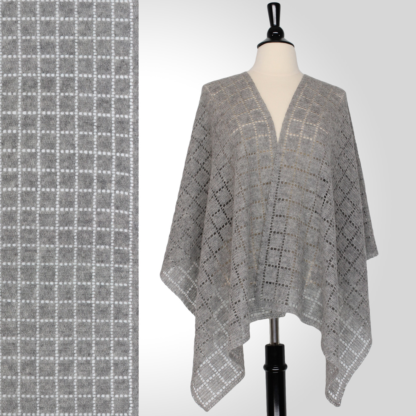 Alaric Châle Classique | Patrons de Crochet | Steve Rousseau Designs