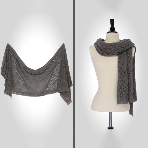Jeremy Châle Classique | Patrons de Tricot | Steve Rousseau Designs