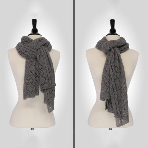 Jeremy Châle Classique | Patrons de Tricot | Steve Rousseau Designs