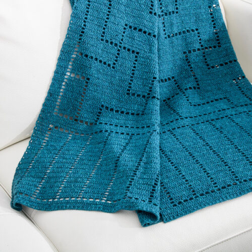 William Couverture Classique | Patrons de Crochet | Steve Rousseau Designs