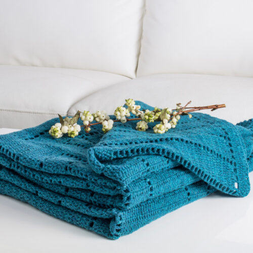 William Couverture Classique | Patrons de Crochet | Steve Rousseau Designs