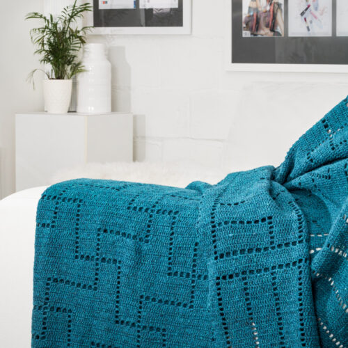 William Couverture Classique | Patrons de Crochet | Steve Rousseau Designs