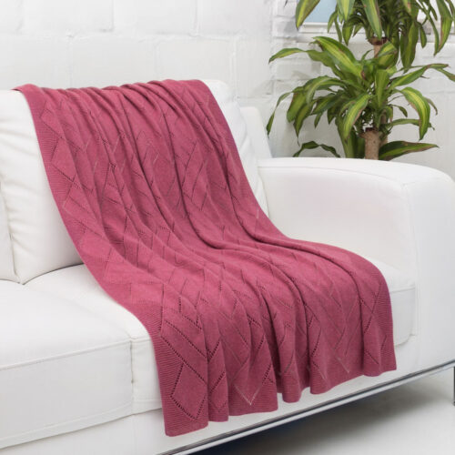 Augustus Lightweight Blanket | Knitting Patterns | Steve Rousseau Designs