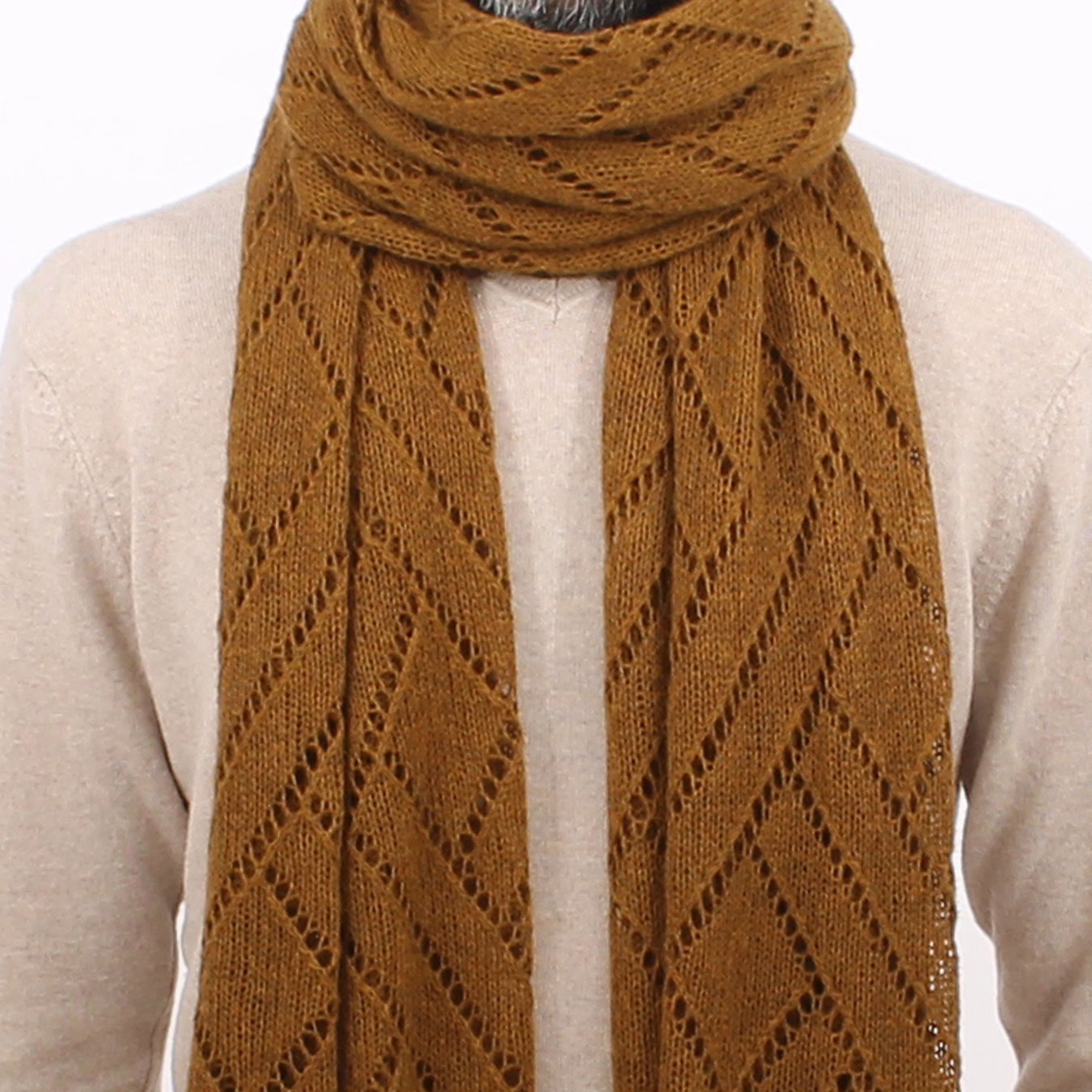 Augustus Classic Yak Shawl | Knitting Patterns | Steve Rousseau Designs