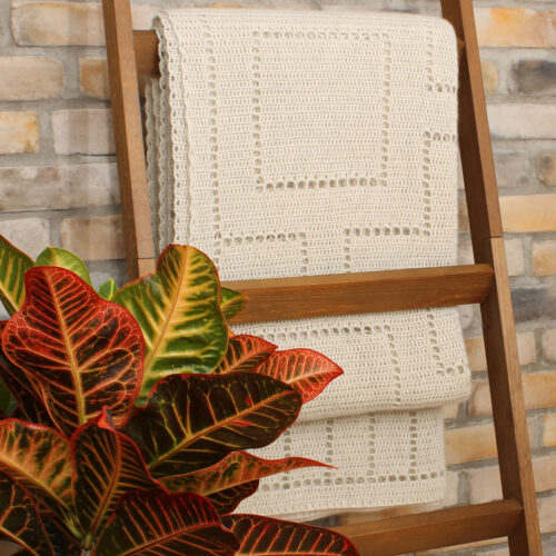 Gabriel Classic Yak Blanket | Crochet Patterns | Steve Rousseau Designs