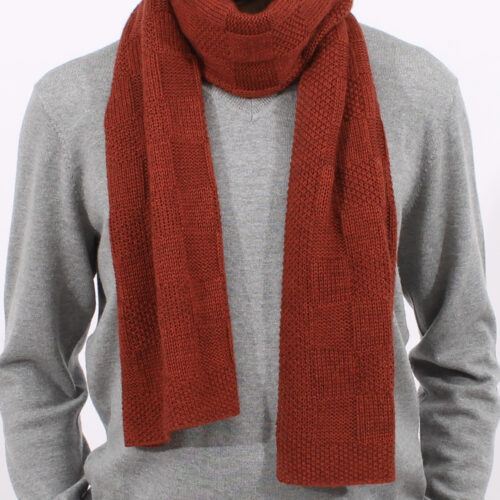 Julien Classic Wool Scarf | Knitting Patterns | Steve Rousseau Designs