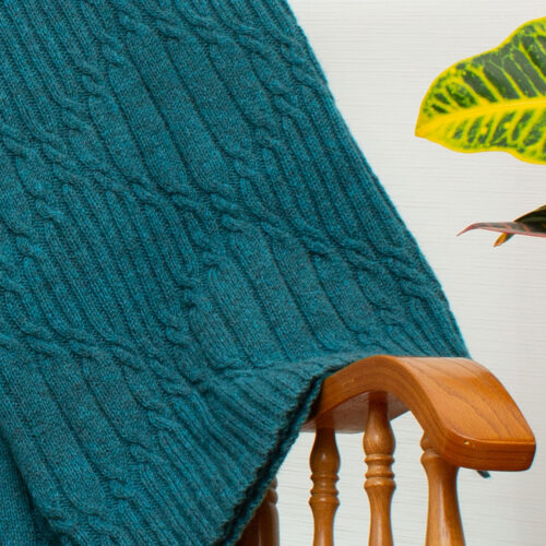 Wilfred Classic Blanket | Knitting Patterns | Steve Rousseau Designs