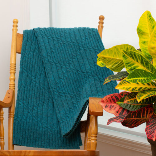 Wilfred Classic Blanket | Knitting Patterns | Steve Rousseau Designs