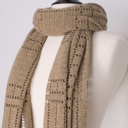Caleb Châle Classique | Patrons de Crochet | Steve Rousseau Designs