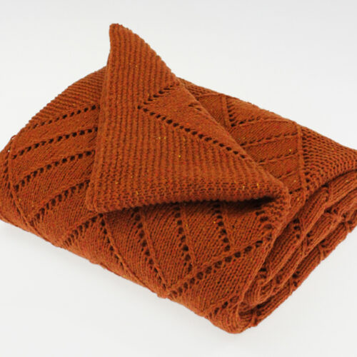 Cicely Couverture Classique (Shelter) | Patrons de Tricot | Steve Rousseau Designs