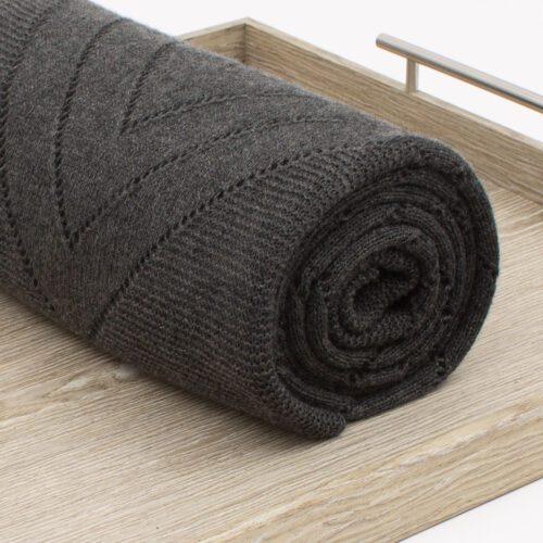 Cicely Lightweight Blanket | Knitting Patterns | Steve Rousseau Designs