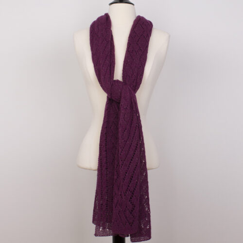 Enzo Châle Classique | Patrons de Tricot | Steve Rousseau Designs