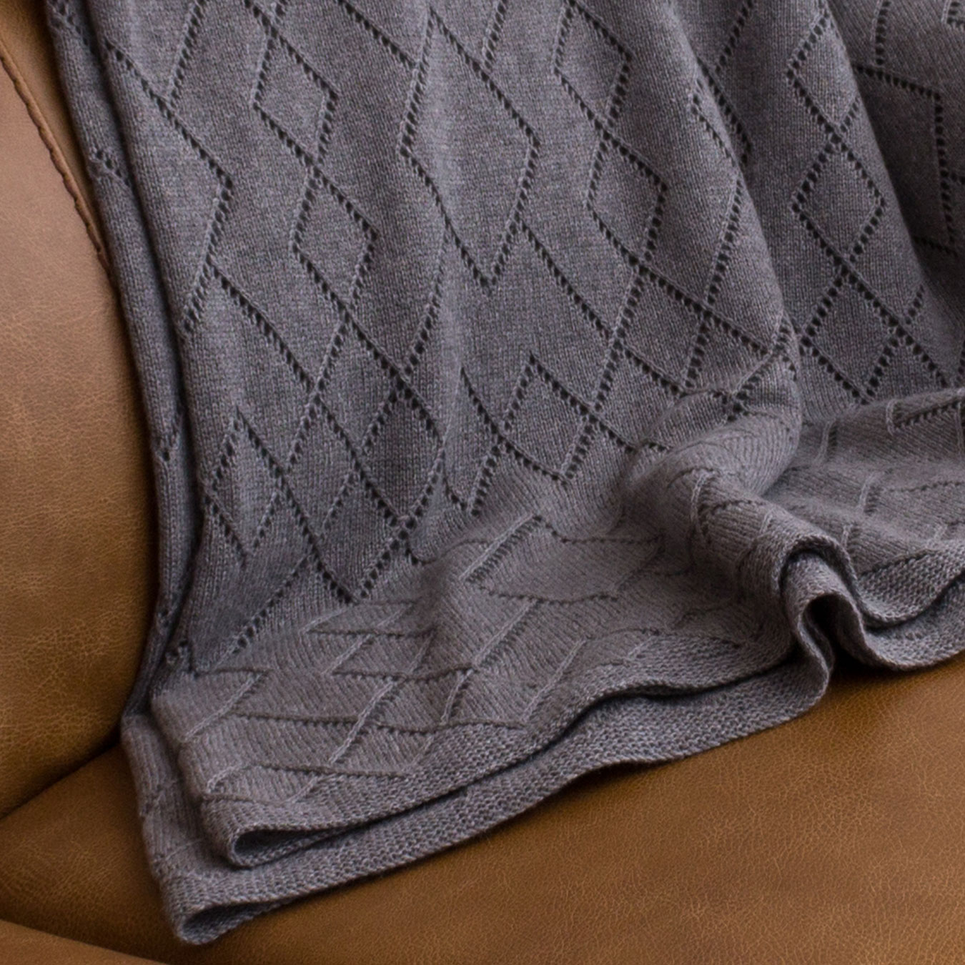 Vince Couverture Légère | Patrons de Tricot | Steve Rousseau Designs