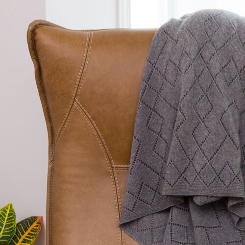 Vince Couverture Légère | Patrons de Tricot | Steve Rousseau Designs
